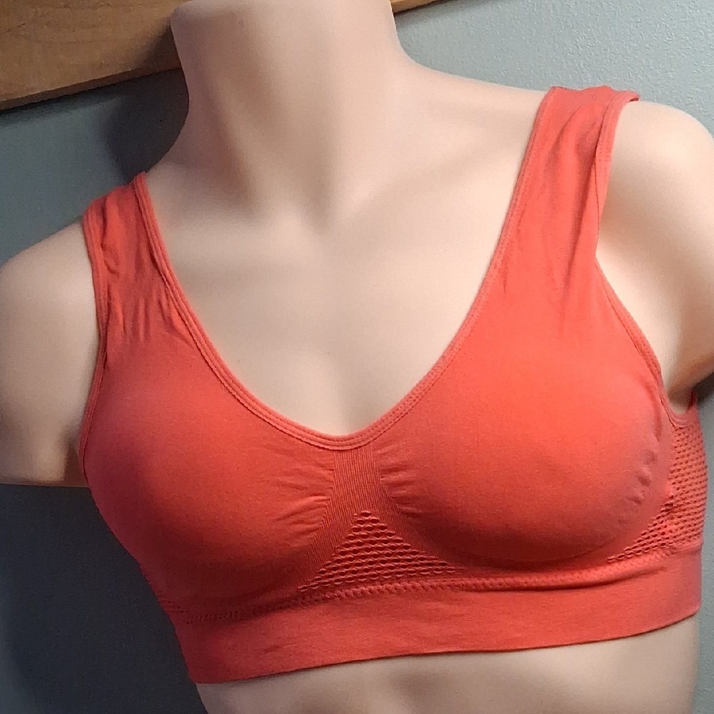 Seamless Coral Comfort Bra